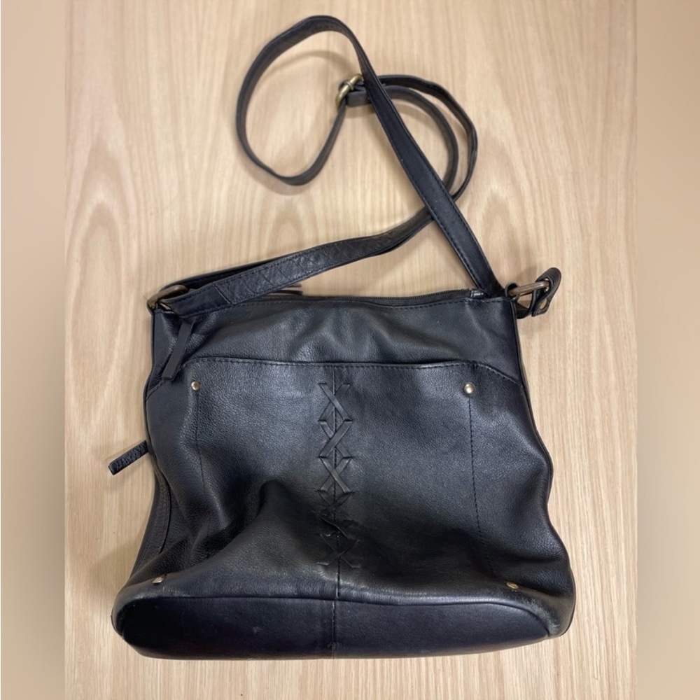 Great American Leatherworks Crossbody Black